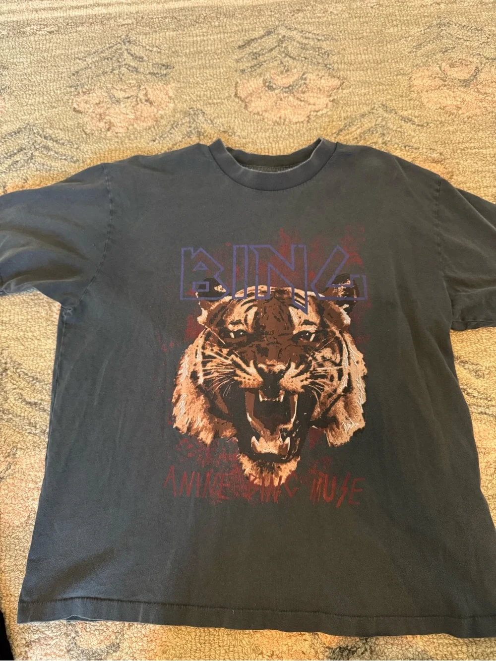 Anine Bing tiger graphic tshirt
